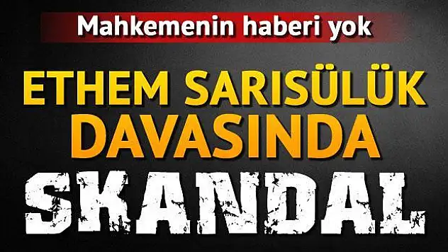 Ethem Sarısülük davası 11 Ocağa Ertelendi