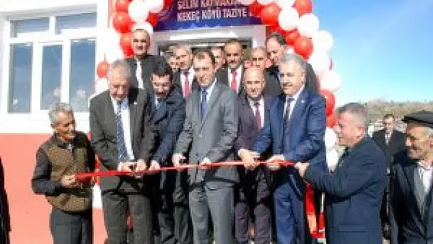 Selim Kaymakamlığı tarafından taziye evi açılışı