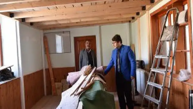 Ahlat'taki cami ve Kur'an kursları tadilatları devam ediyor