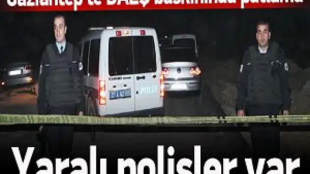 Gaziantep'te İntihar Saldırısı 4 Polis Yaralı