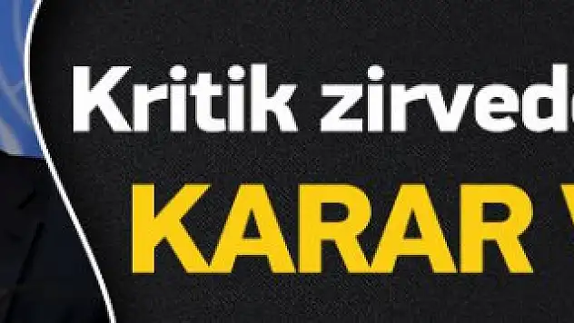 Viyana'da Suriye İçin Seçim Kararı Çıktı