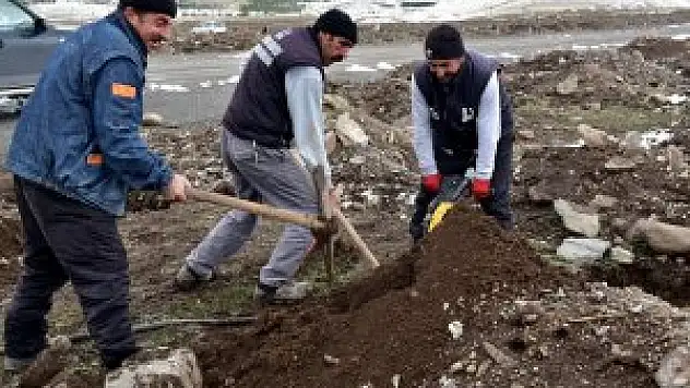 Erzurum Büyükşehir Belediyesi Mezarlık Çalışmaları