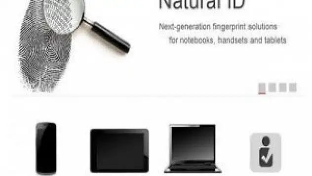 Synaptics Natural ID İle Parmak İzi Tarayıcıs