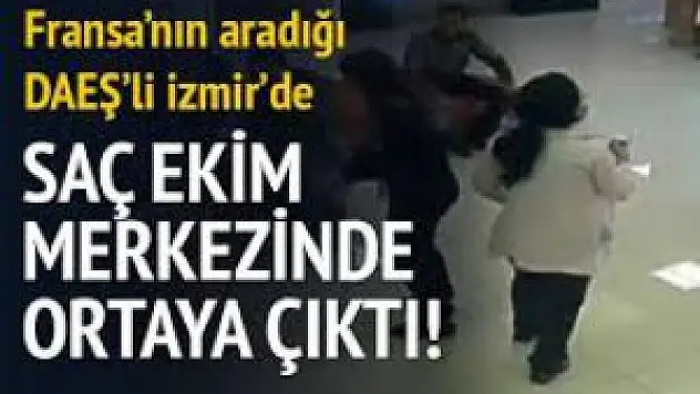 Saç ektiren IŞİD üyesi yakalandı