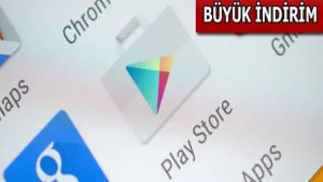 Google Play Store Türkiyede İndirim Yaptı