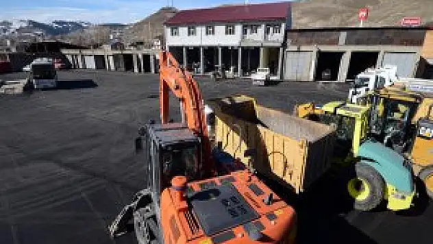 Sarıkamış Belediyesi kışa hazırlık yapıyor