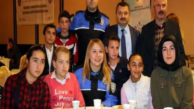Erzurum İl Emniyet Müdürlüğü Mavi Kartaneleri projesi
