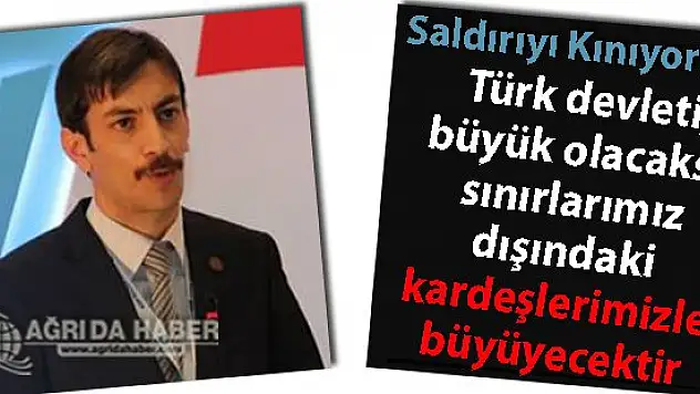 Türk Eğitim-Sen Ağrı Şubesinden Bayır-Bucak Türkmenlerine Saldırıya Kınama
