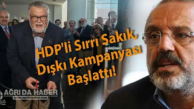HDP'li Sırrı Sakık, Şengör İçin Dışkı Kampanyası Başlattı!