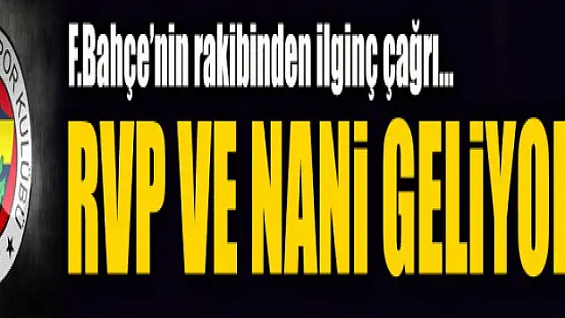 Molde yönetiminden çağrı! rvp ve nani stadımıza geliyor