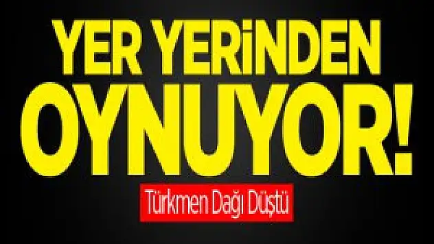 Türkmen Dağı Düştü! Rusya Bomba Yağdırıyor