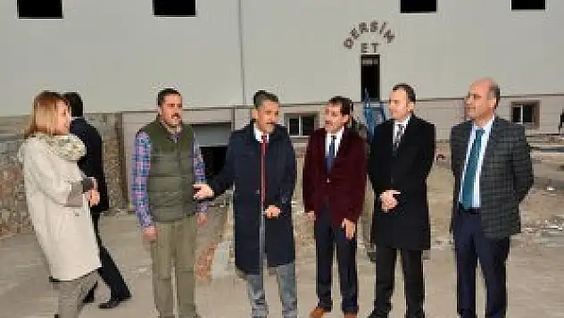 Tuunceli Valisi Kaymak yatırımları