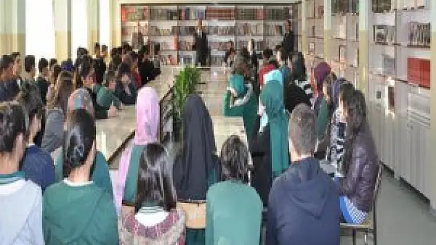 Muş Anadolu Lisesi öğrencileriyle bir araya geldi