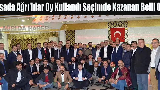 Bursada Ağrı'lılar Oy Kullandı Seçimde Kazanan Belli Oldu