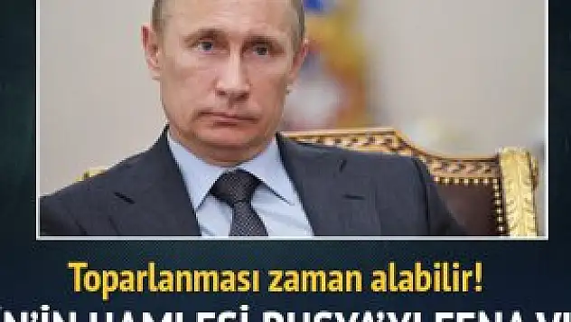 Putin'in hamlesi Rusya'nın Ocağını Yaktı işte o gelişmeler