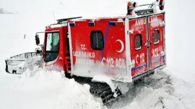 Van 112 Acil Sağlık ekipleri kışa hazırlıklarını yaptı