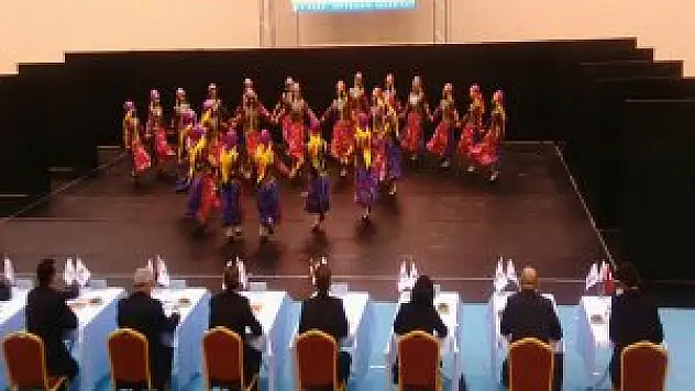 halk oyunlarında Türkiye 4.sü oldu