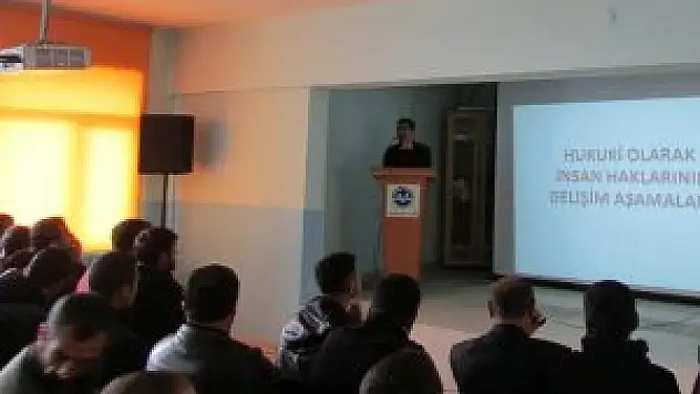 Bitlis'te İnsan Hakları semineri açıldı