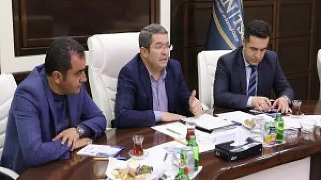Van Büyükşehir Belediyesinin planlama toplantısı yapıldı
