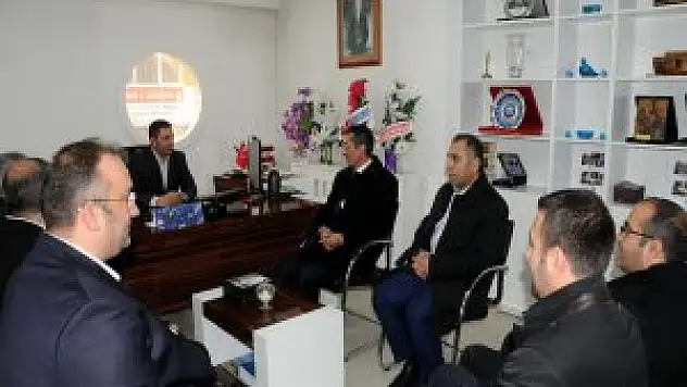 Erzurum il teşkilatından AA'ya ziyaret