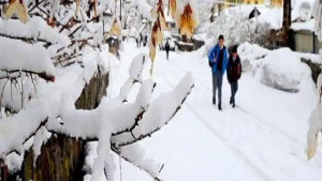 Karabük ve Bolu'da eğitime kar engeli Okullar Tatil
