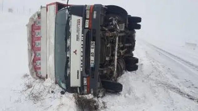 Bitlis Adilcevaz yolunda trafik kazası 1 yaralı