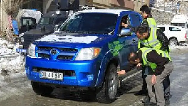 kış lastiği uygulaması başlatıldı