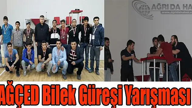 Ağrı Eğitim Çevre Gençlik ve Spor Kulübü Bilek Güreşi Yarışmsı