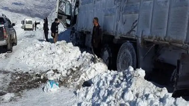 Kar yağışı sürücülere zor anlar