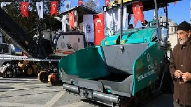 Battalgazi Belediyesince yeni iş makineleri