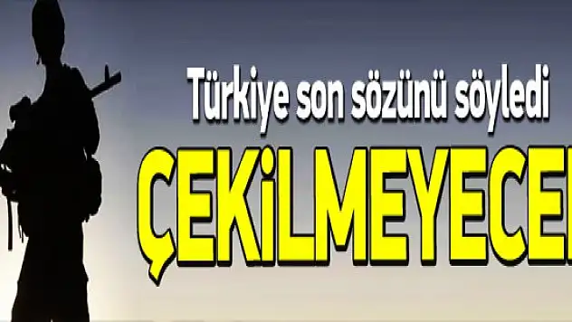 Türk askeri Başika'dan çekilmeyeceğini açıkladı