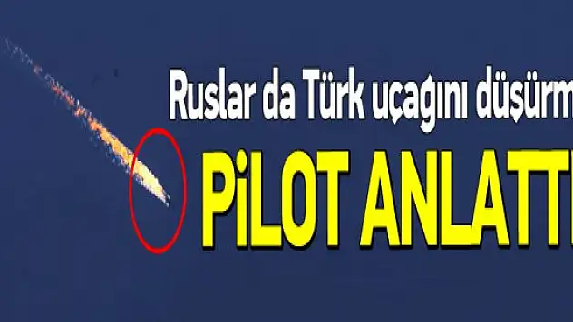 Ruslar da Türk uçağını düşürmüş! işte o açıklama!