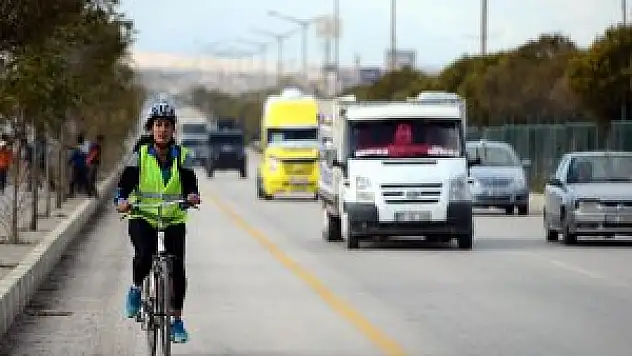 Van'da 'bisiklet yolu yapılıyor