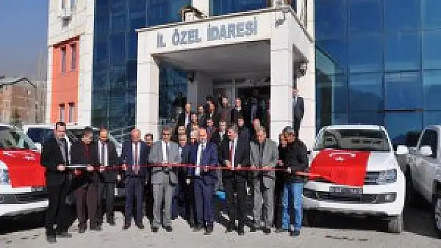 İl Özel İdaresine alınan araçlar hizmete