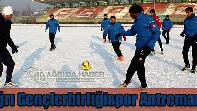 Ağrı Gençlerbirliğispor Tatvan Gençlerbirliği Maçı Hazırlıkları