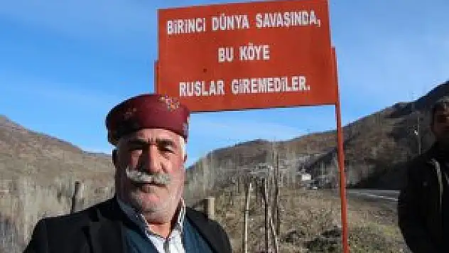 Bingöl Birinci Dünya Savaşında bu köye Ruslar giremedi