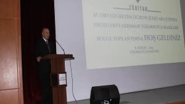 Hakkari'de TÜBİTAK bilgilendirme