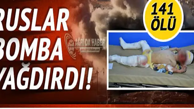 Rus Savaş Uçakları Salkin ve Civarındaki Kasabalara Saldırı Yaptı! İşte O Ölü Sayısı!