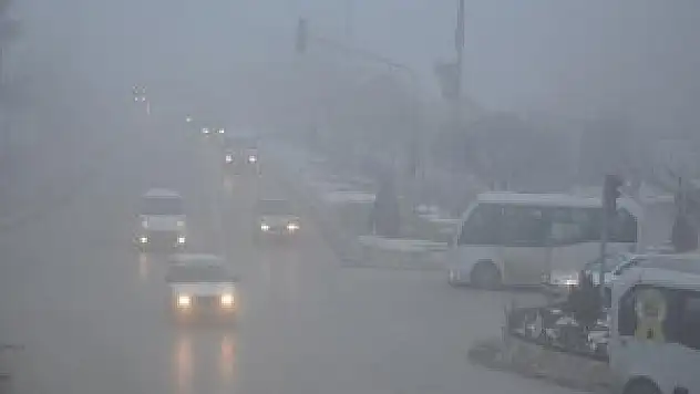 Muş'ta hava ulaşımına sis engel oldu