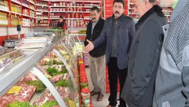 Ağrı Belediyesi Kaçak Et Denetimi Yaptı