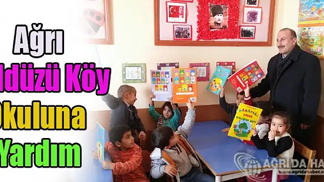 Aydın'lı Üniversite Öğrencilerin'den Ağrı Yoldüzü Köy Okuluna Yardım