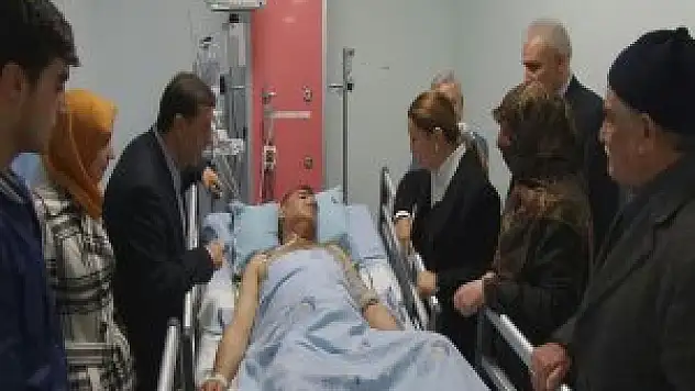 Hekimhan'da trafik kazası bir yaralı
