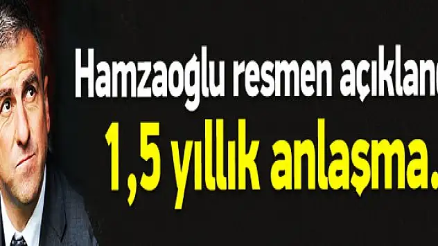Hamza Hamzaoğlu resmen bursaspor'da imzayı attı !