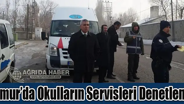 Hamurda Okulların Servisleri Denetlendi