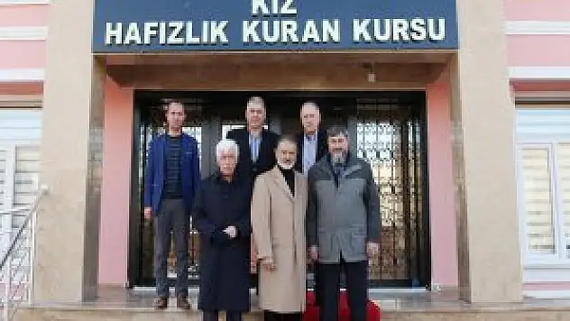Tunç Kız Kur'an Kursu devredildi