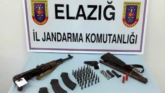 Elazığ'da hayvan barınağında silah