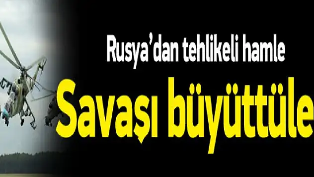 Rusya'dan Ermenistan'daki üsse helikopter