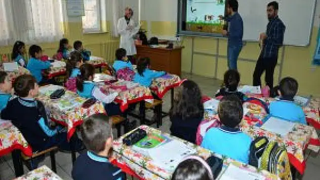 Erzurum'da Çocuklara çevre bilinci