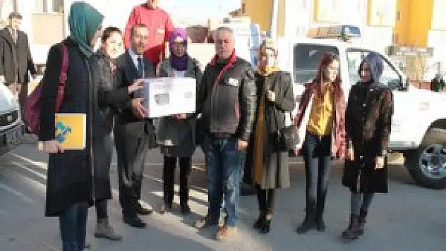 Üniversite Öğrencilerinden Bayırbucak'a yardım eli uzatıldı