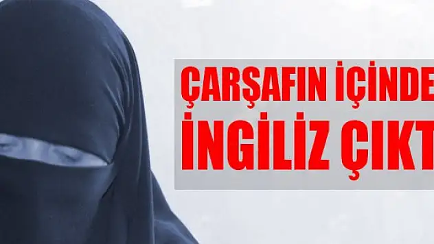 Diyarbakır'da Sur ilçesine Çarşaf Giyerek Girmek İsteyen İngiliz Ajanı Kadın Yakalandı !